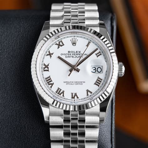 Rolex Datejust white gold